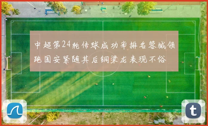 中超第24轮传球成功率排名蓉城领跑国安紧随其后铜梁龙表现不俗